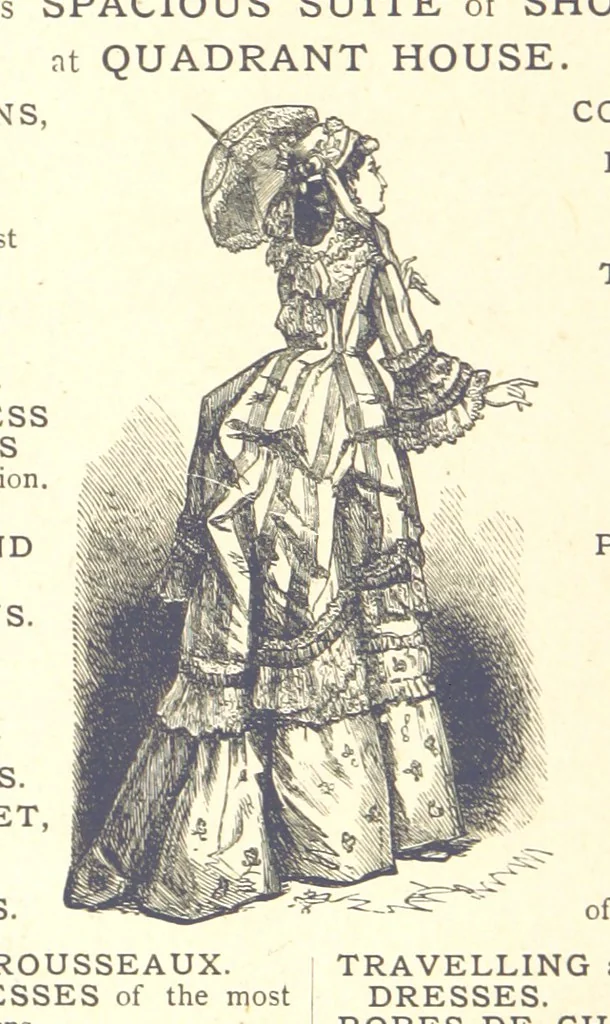 An illustration from London (illustrated). A complete guide to the leading hotels, places of amusement ... Also a directory ... of first-class reliable houses in the various branches of trade, 1872, leaf 218