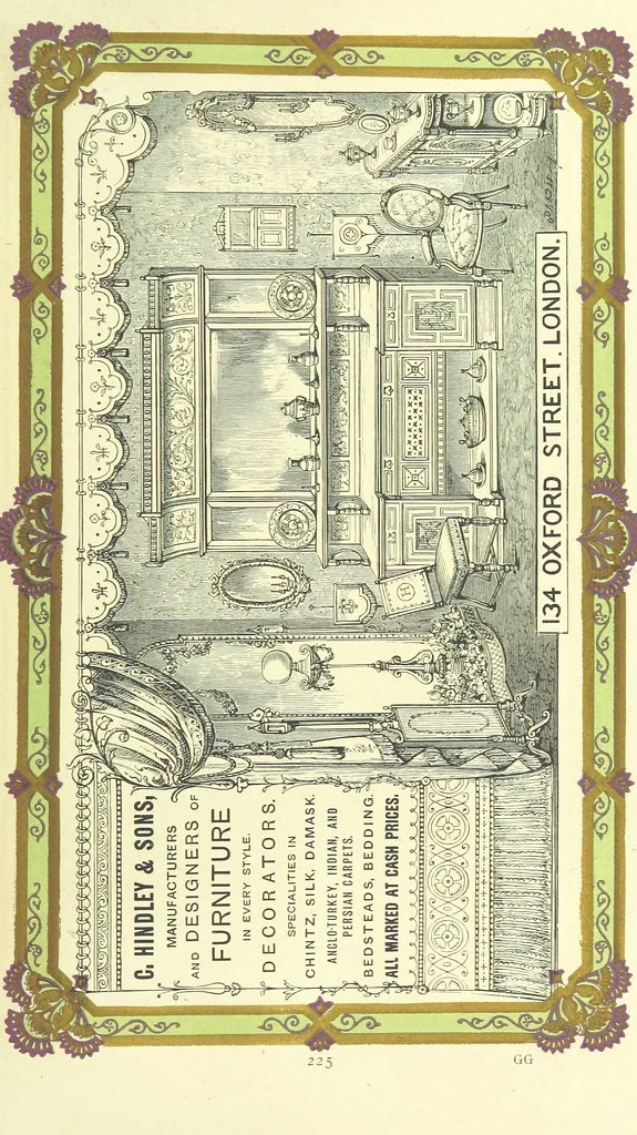 An illustration from London (illustrated). A complete guide to the leading hotels, places of amusement ... Also a directory ... of first-class reliable houses in the various branches of trade, 1872, leaf 257