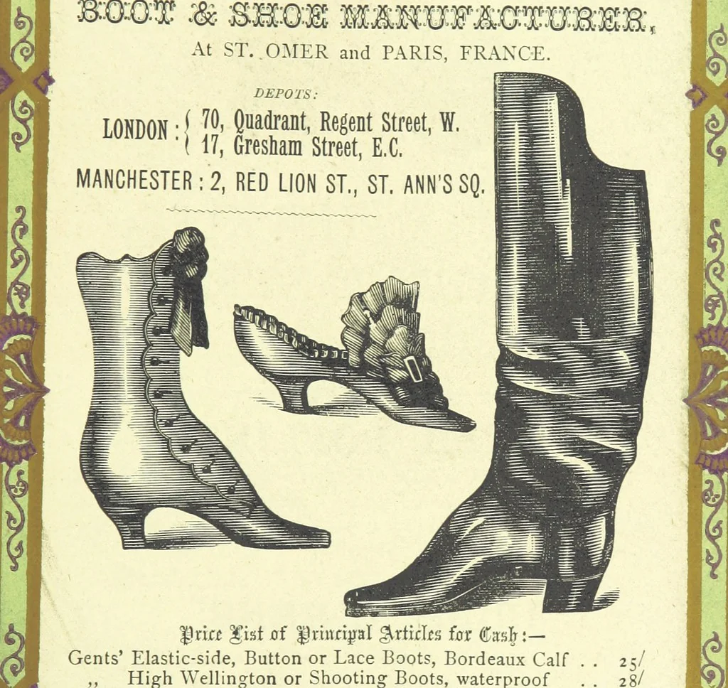 An illustration from London (illustrated). A complete guide to the leading hotels, places of amusement ... Also a directory ... of first-class reliable houses in the various branches of trade, 1872, leaf 271