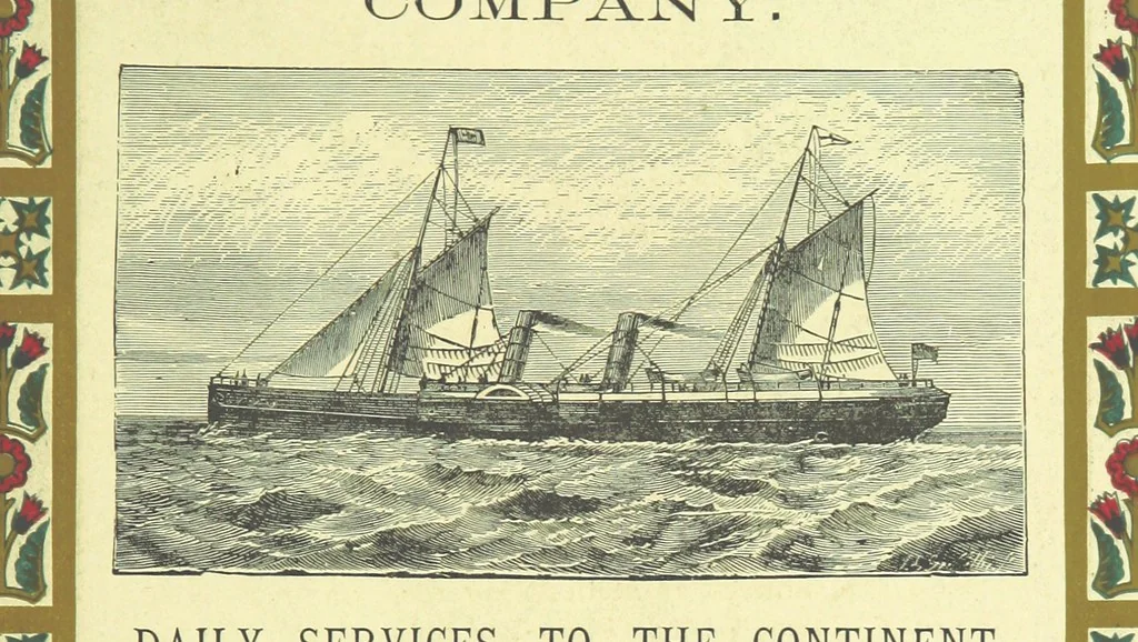 An illustration from London (illustrated). A complete guide to the leading hotels, places of amusement ... Also a directory ... of first-class reliable houses in the various branches of trade, 1872, leaf 165