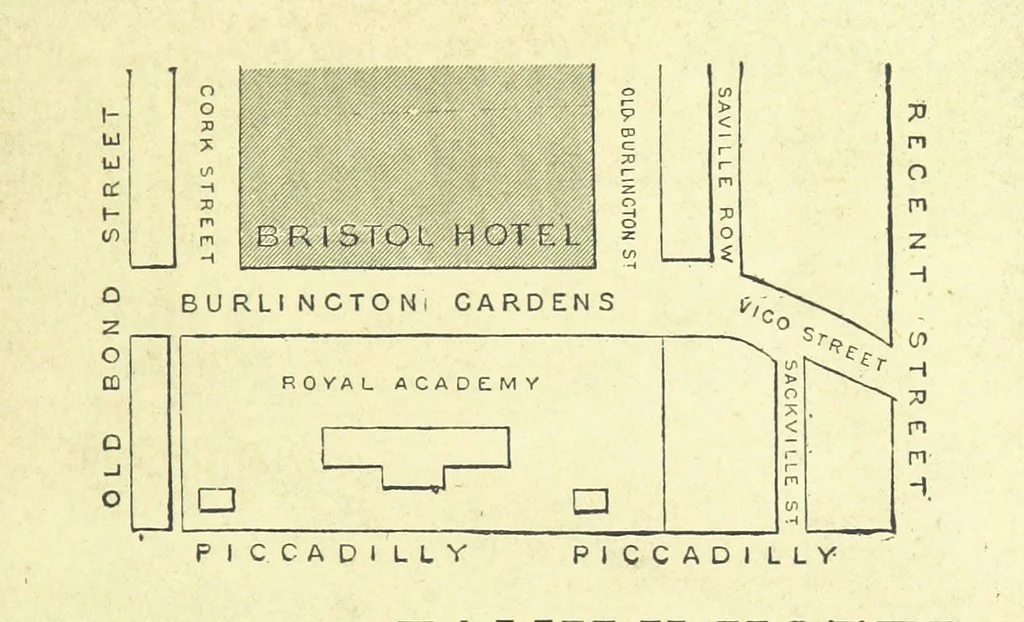 An illustration from London (illustrated). A complete guide to the leading hotels, places of amusement ... Also a directory ... of first-class reliable houses in the various branches of trade, 1872, leaf 207