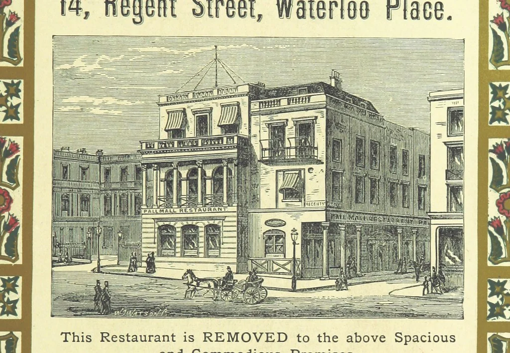 An illustration from London (illustrated). A complete guide to the leading hotels, places of amusement ... Also a directory ... of first-class reliable houses in the various branches of trade, 1872, leaf 211