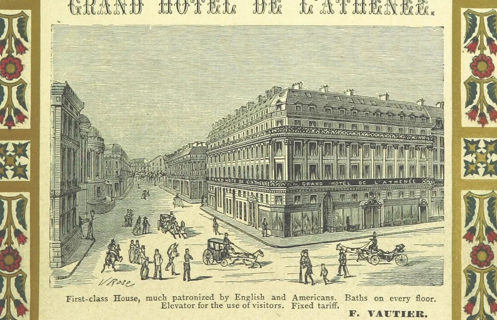 An illustration from London (illustrated). A complete guide to the leading hotels, places of amusement ... Also a directory ... of first-class reliable houses in the various branches of trade, 1872, leaf 241