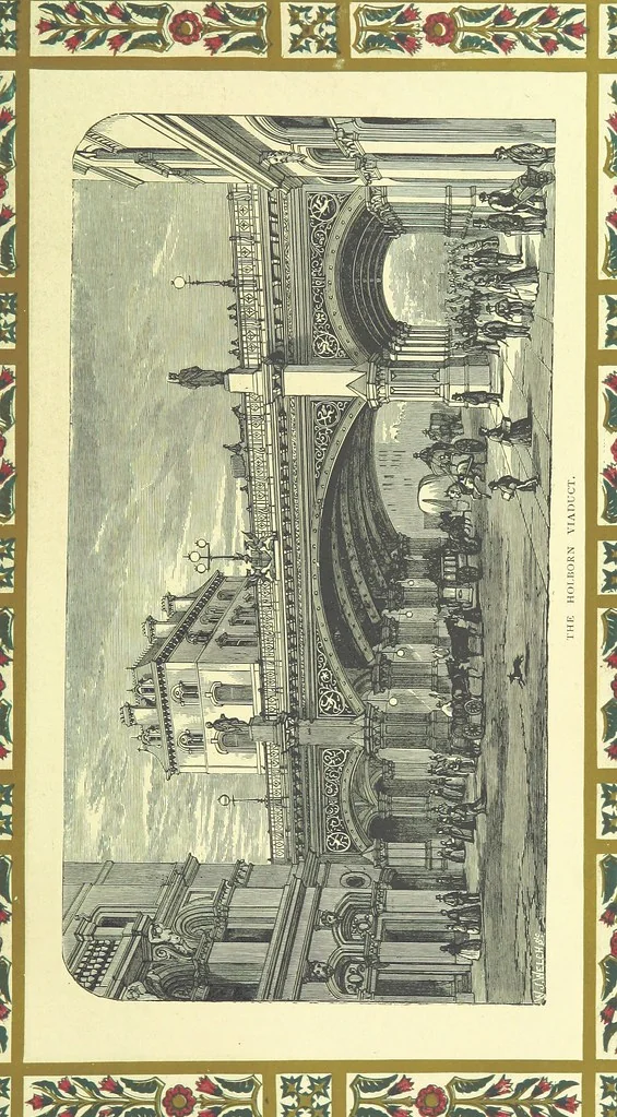 An illustration from London (illustrated). A complete guide to the leading hotels, places of amusement ... Also a directory ... of first-class reliable houses in the various branches of trade, 1872, leaf 37