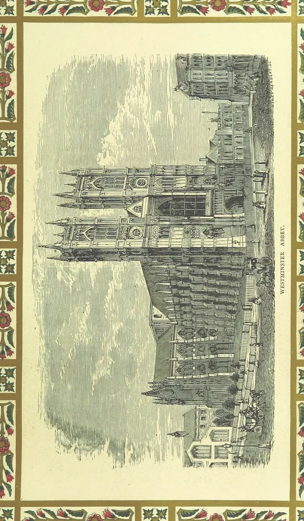 An illustration from London (illustrated). A complete guide to the leading hotels, places of amusement ... Also a directory ... of first-class reliable houses in the various branches of trade, 1872, leaf 65