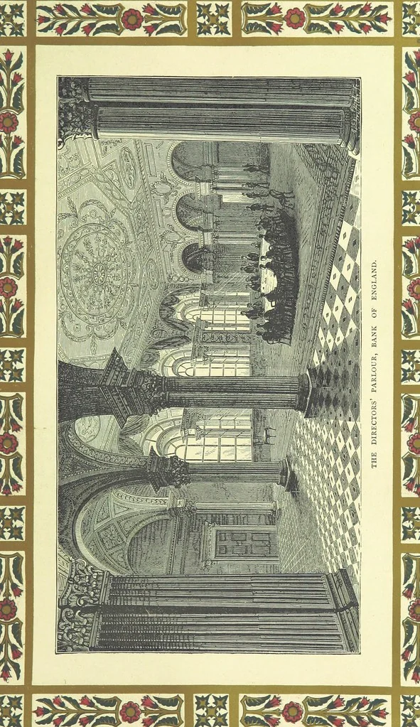 An illustration from London (illustrated). A complete guide to the leading hotels, places of amusement ... Also a directory ... of first-class reliable houses in the various branches of trade, 1872, leaf 99