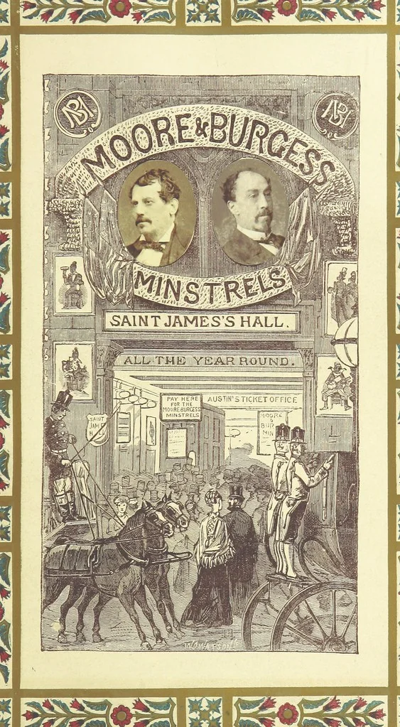 An illustration from London (illustrated). A complete guide to the leading hotels, places of amusement ... Also a directory ... of first-class reliable houses in the various branches of trade, 1872, leaf 151