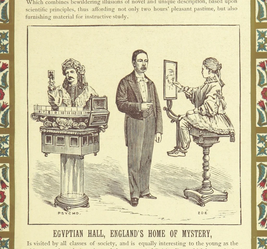 An illustration from London (illustrated). A complete guide to the leading hotels, places of amusement ... Also a directory ... of first-class reliable houses in the various branches of trade, 1872, leaf 153