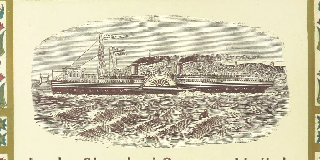 An illustration from London (illustrated). A complete guide to the leading hotels, places of amusement ... Also a directory ... of first-class reliable houses in the various branches of trade, 1872, leaf 180