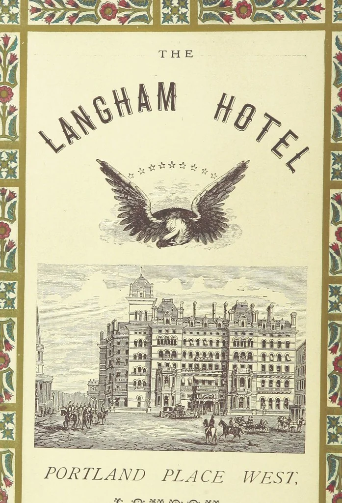 An illustration from London (illustrated). A complete guide to the leading hotels, places of amusement ... Also a directory ... of first-class reliable houses in the various branches of trade, 1872, leaf 204