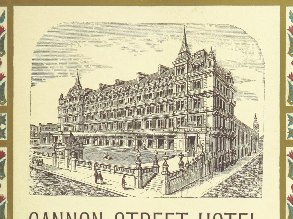 An illustration from London (illustrated). A complete guide to the leading hotels, places of amusement ... Also a directory ... of first-class reliable houses in the various branches of trade, 1872, leaf 205