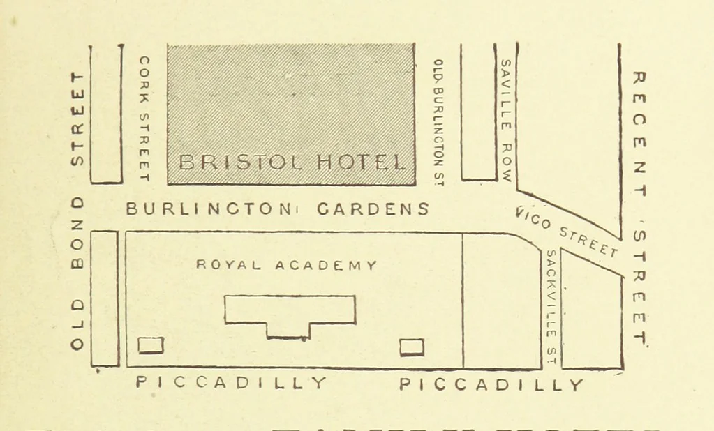 An illustration from London (illustrated). A complete guide to the leading hotels, places of amusement ... Also a directory ... of first-class reliable houses in the various branches of trade, 1872, leaf 209
