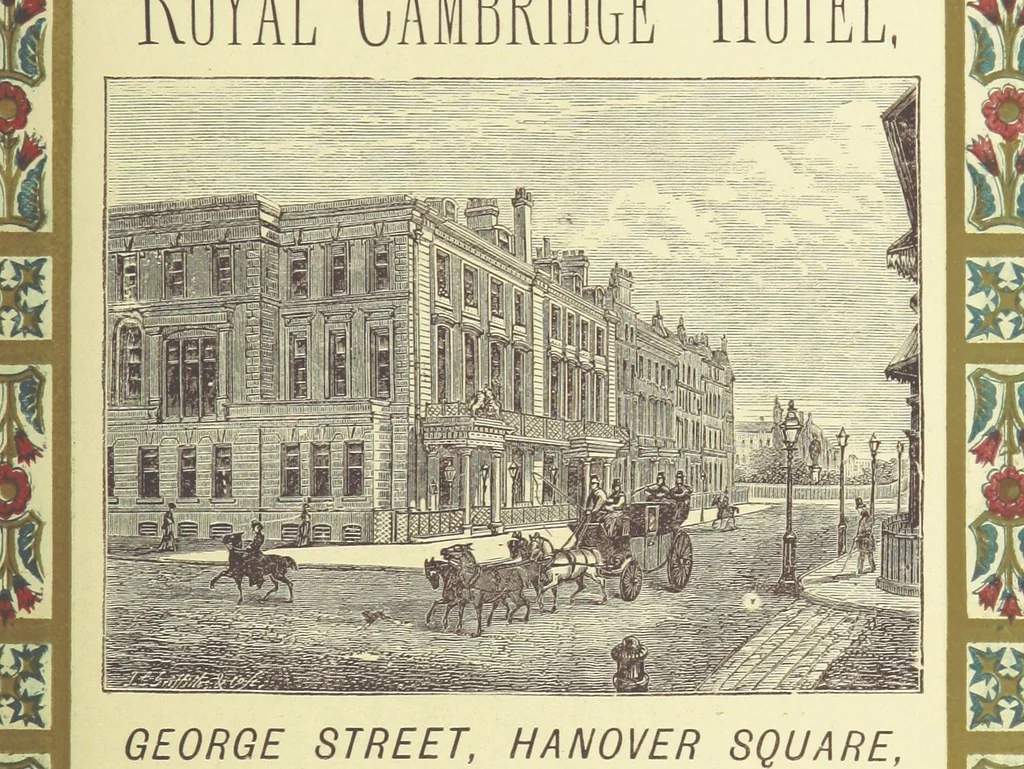 An illustration from London (illustrated). A complete guide to the leading hotels, places of amusement ... Also a directory ... of first-class reliable houses in the various branches of trade, 1872, leaf 211