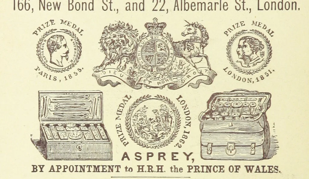 An illustration from London (illustrated). A complete guide to the leading hotels, places of amusement ... Also a directory ... of first-class reliable houses in the various branches of trade, 1872, leaf 222