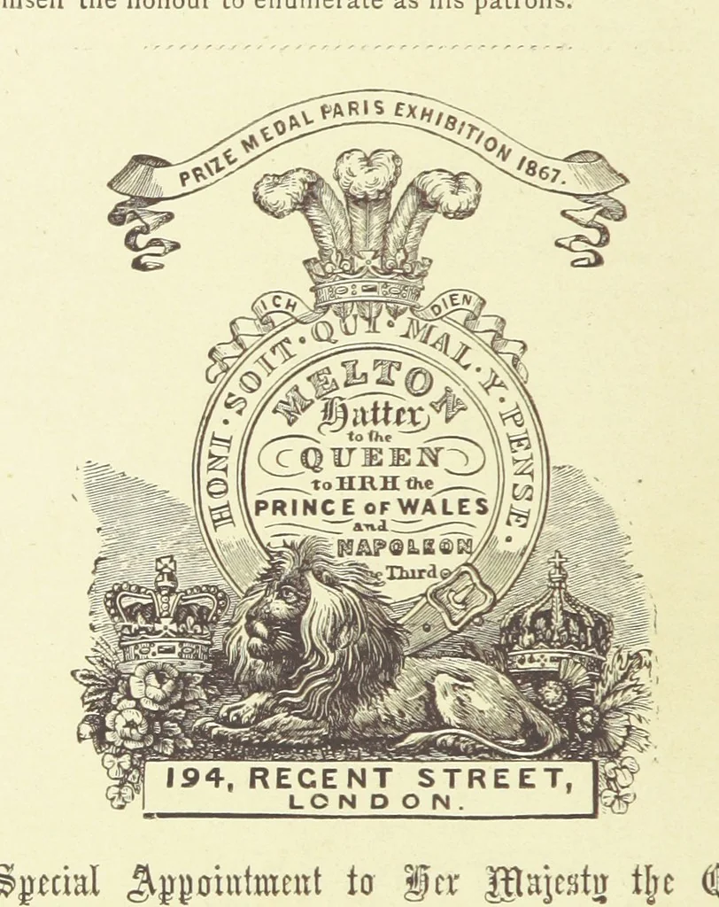 An illustration from London (illustrated). A complete guide to the leading hotels, places of amusement ... Also a directory ... of first-class reliable houses in the various branches of trade, 1872, leaf 224