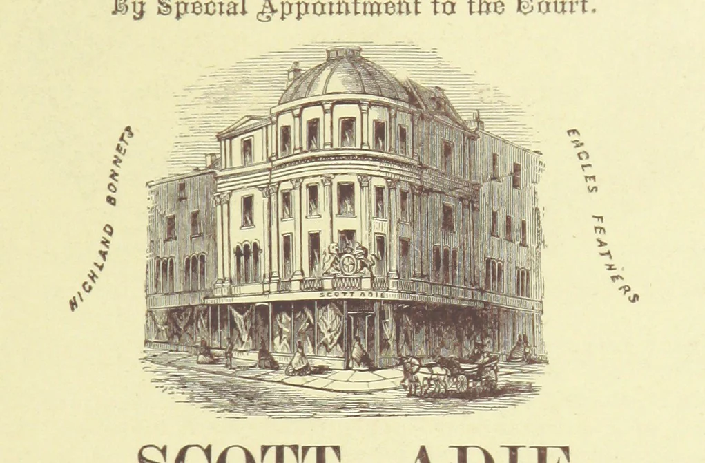 An illustration from London (illustrated). A complete guide to the leading hotels, places of amusement ... Also a directory ... of first-class reliable houses in the various branches of trade, 1872, leaf 231
