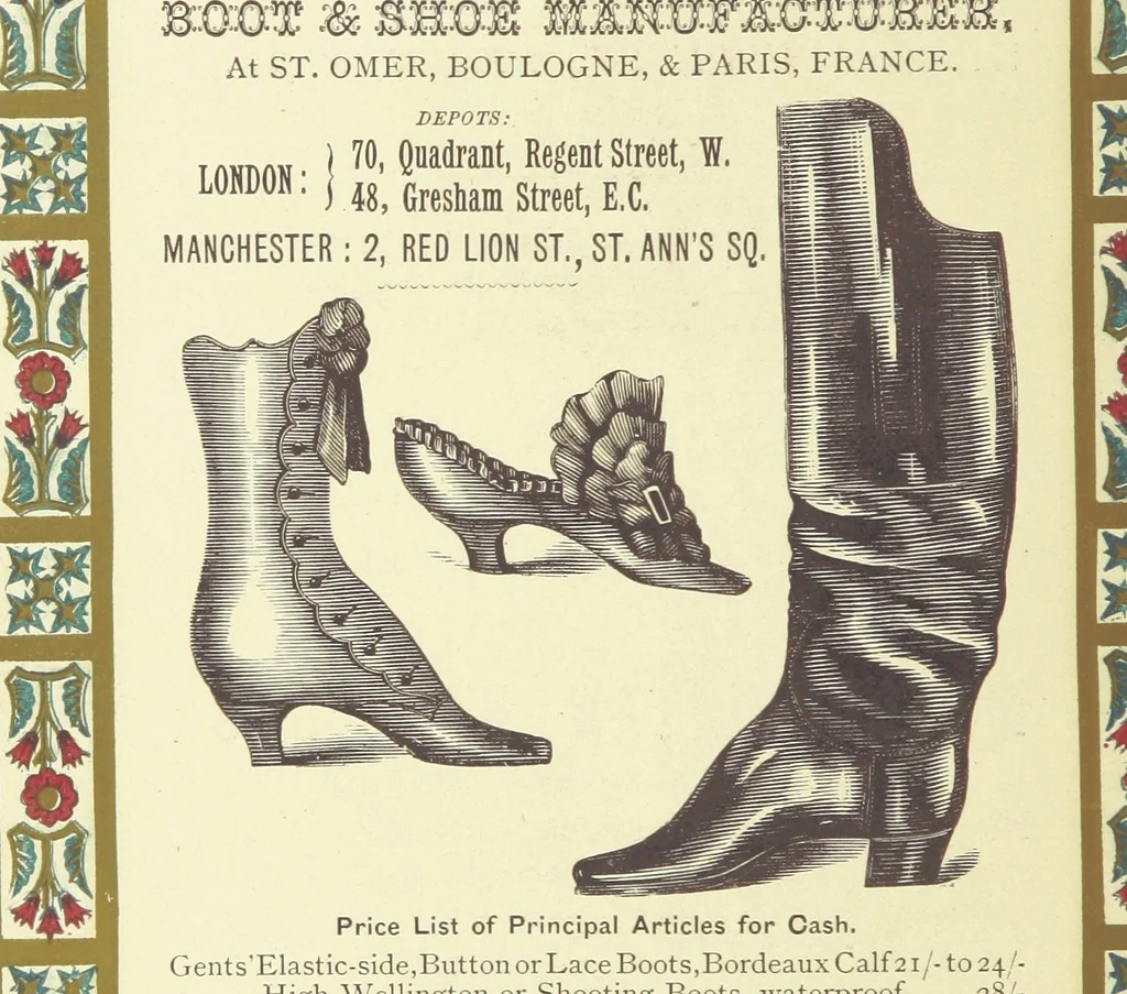 An illustration from London (illustrated). A complete guide to the leading hotels, places of amusement ... Also a directory ... of first-class reliable houses in the various branches of trade, 1872, leaf 250