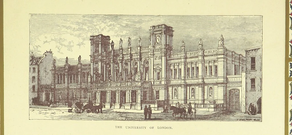 An illustration from London (illustrated). A complete guide to the leading hotels, places of amusement ... Also a directory ... of first-class reliable houses in the various branches of trade, 1872, leaf 27