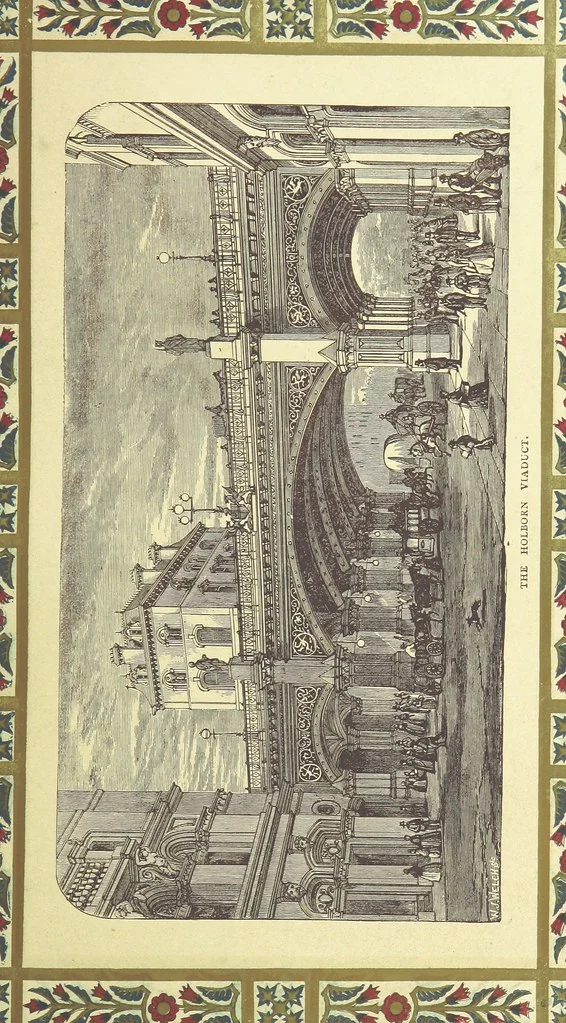 An illustration from London (illustrated). A complete guide to the leading hotels, places of amusement ... Also a directory ... of first-class reliable houses in the various branches of trade, 1872, leaf 31