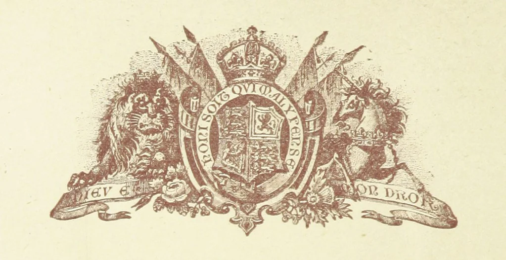 An illustration from London (illustrated). A complete guide to the leading hotels, places of amusement ... Also a directory ... of first-class reliable houses in the various branches of trade, 1872, leaf 124