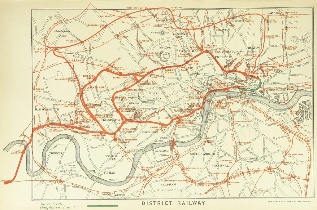 An illustration from London (illustrated). A complete guide to the leading hotels, places of amusement ... Also a directory ... of first-class reliable houses in the various branches of trade, 1872, leaf 154