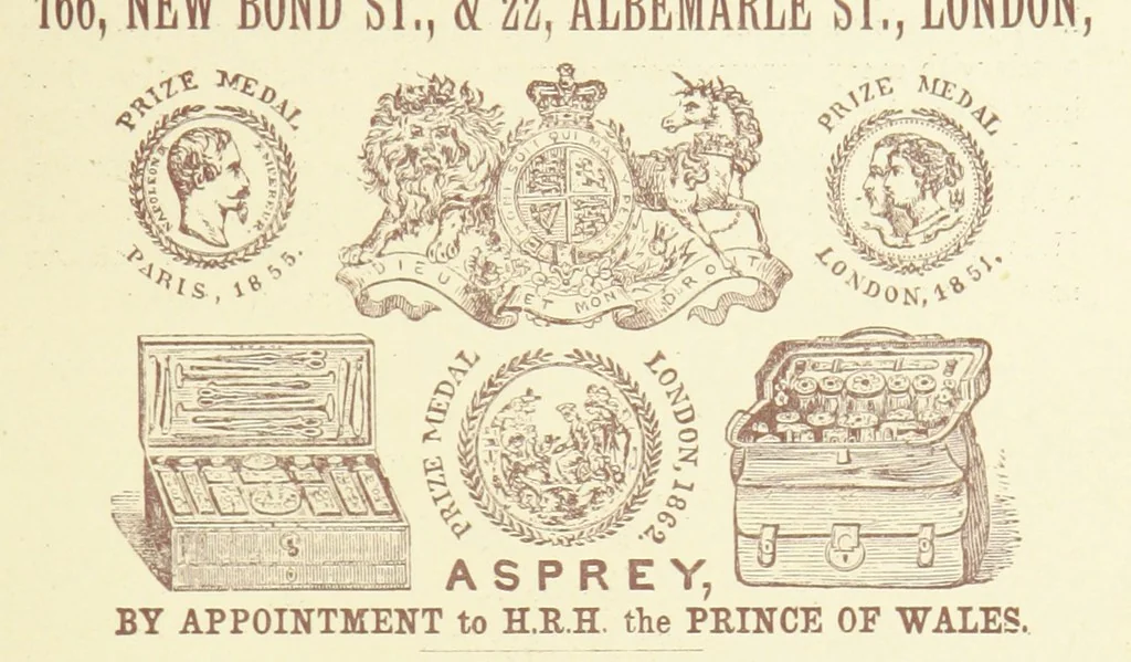 An illustration from London (illustrated). A complete guide to the leading hotels, places of amusement ... Also a directory ... of first-class reliable houses in the various branches of trade, 1872, leaf 213