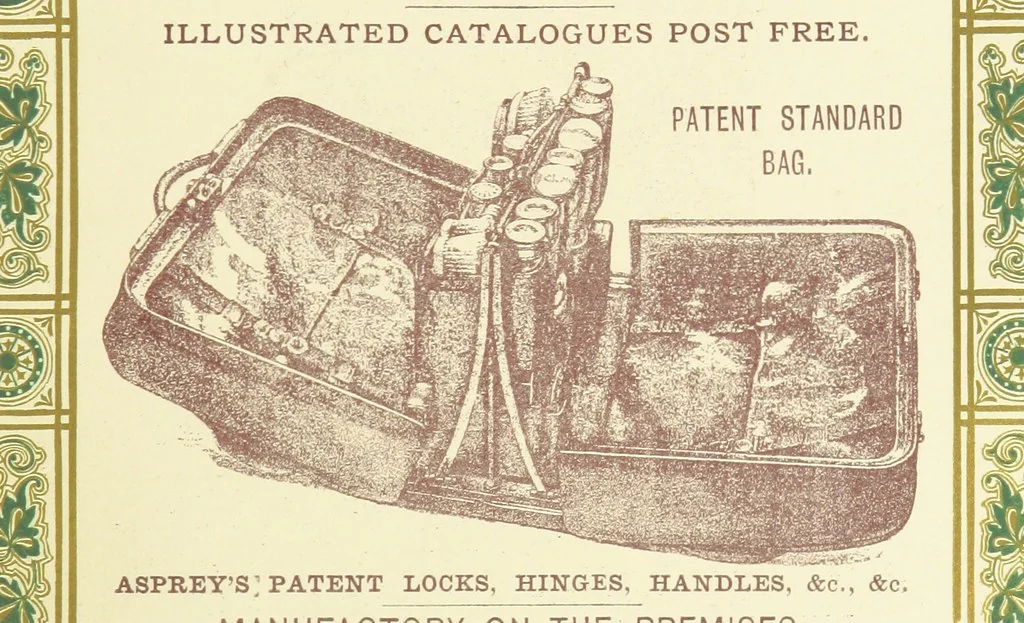 An illustration from London (illustrated). A complete guide to the leading hotels, places of amusement ... Also a directory ... of first-class reliable houses in the various branches of trade, 1872, leaf 213