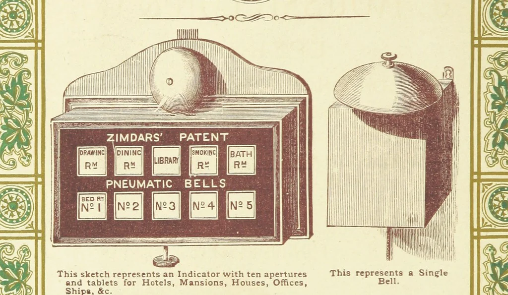 An illustration from London (illustrated). A complete guide to the leading hotels, places of amusement ... Also a directory ... of first-class reliable houses in the various branches of trade, 1872, leaf 236
