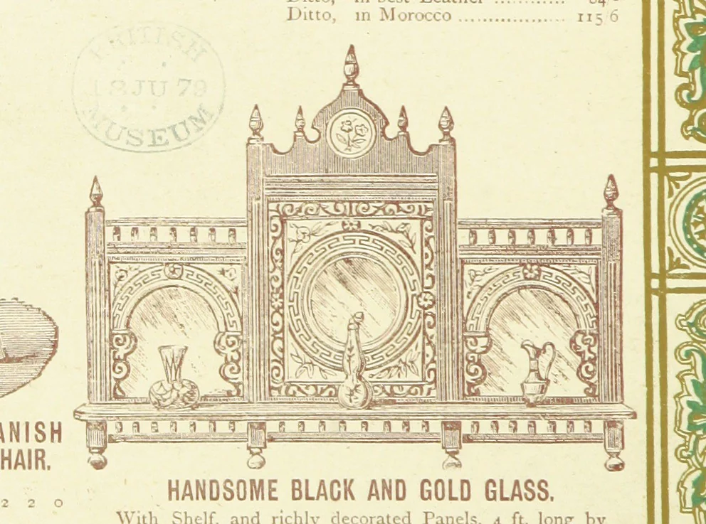 An illustration from London (illustrated). A complete guide to the leading hotels, places of amusement ... Also a directory ... of first-class reliable houses in the various branches of trade, 1872, leaf 246