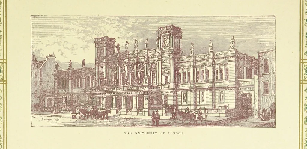 An illustration from London (illustrated). A complete guide to the leading hotels, places of amusement ... Also a directory ... of first-class reliable houses in the various branches of trade, 1872, leaf 27