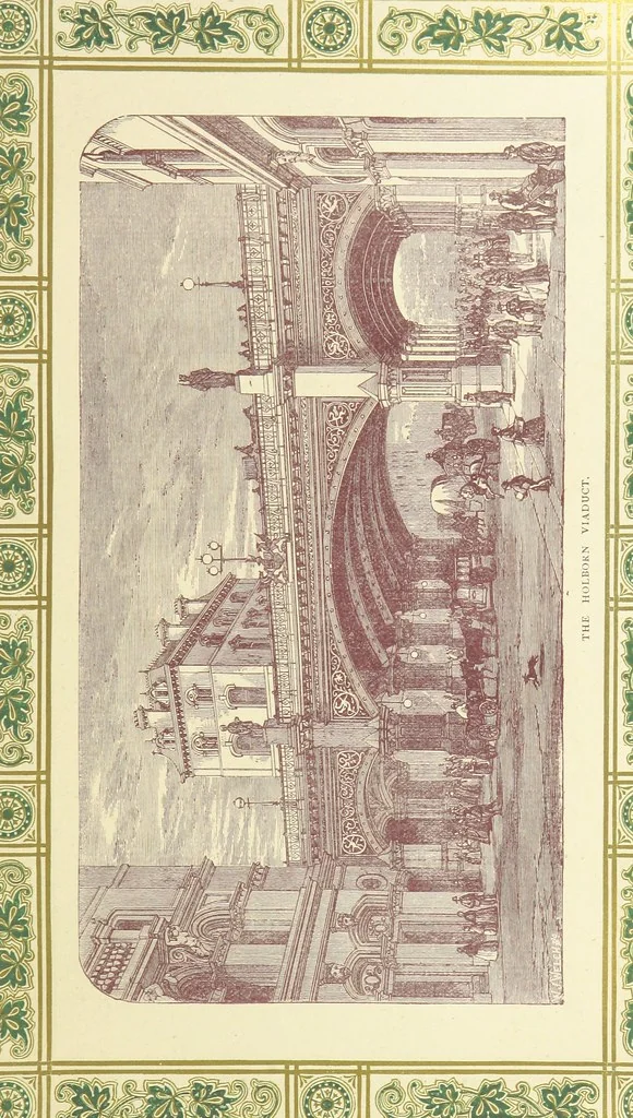 An illustration from London (illustrated). A complete guide to the leading hotels, places of amusement ... Also a directory ... of first-class reliable houses in the various branches of trade, 1872, leaf 31