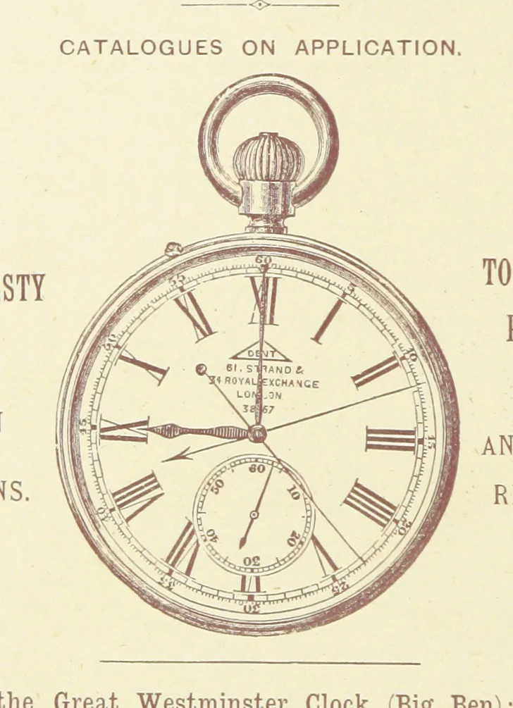 An illustration from London (illustrated). A complete guide to the leading hotels, places of amusement ... Also a directory ... of first-class reliable houses in the various branches of trade, 1872, leaf 6
