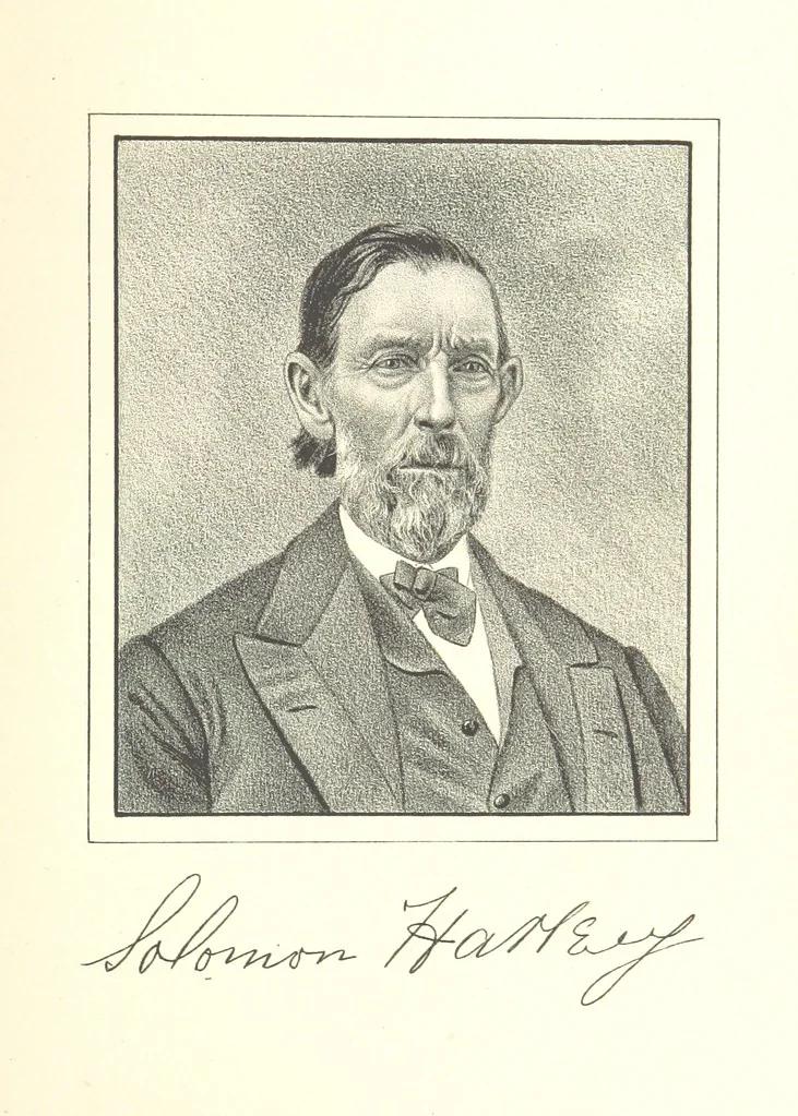 An illustration from History of Bond and Montgomery Counties, Illinois. Edited by W. H. Perrin. Illustrated, 1882, leaf 173