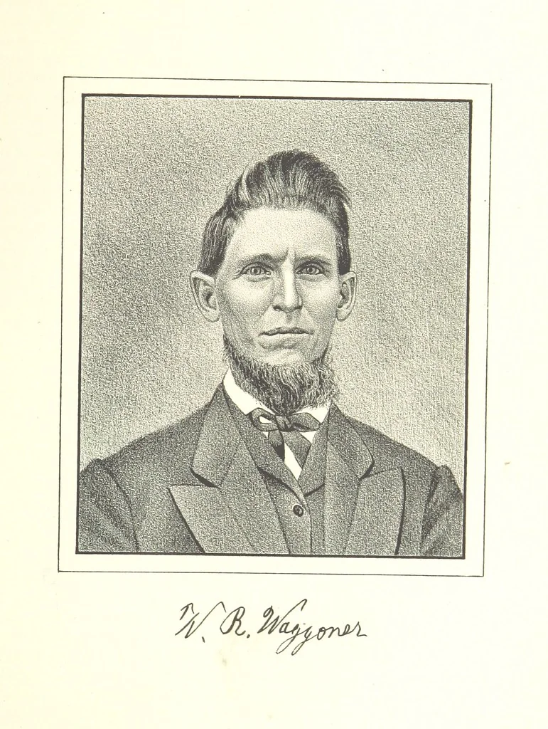 An illustration from History of Bond and Montgomery Counties, Illinois. Edited by W. H. Perrin. Illustrated, 1882, leaf 335