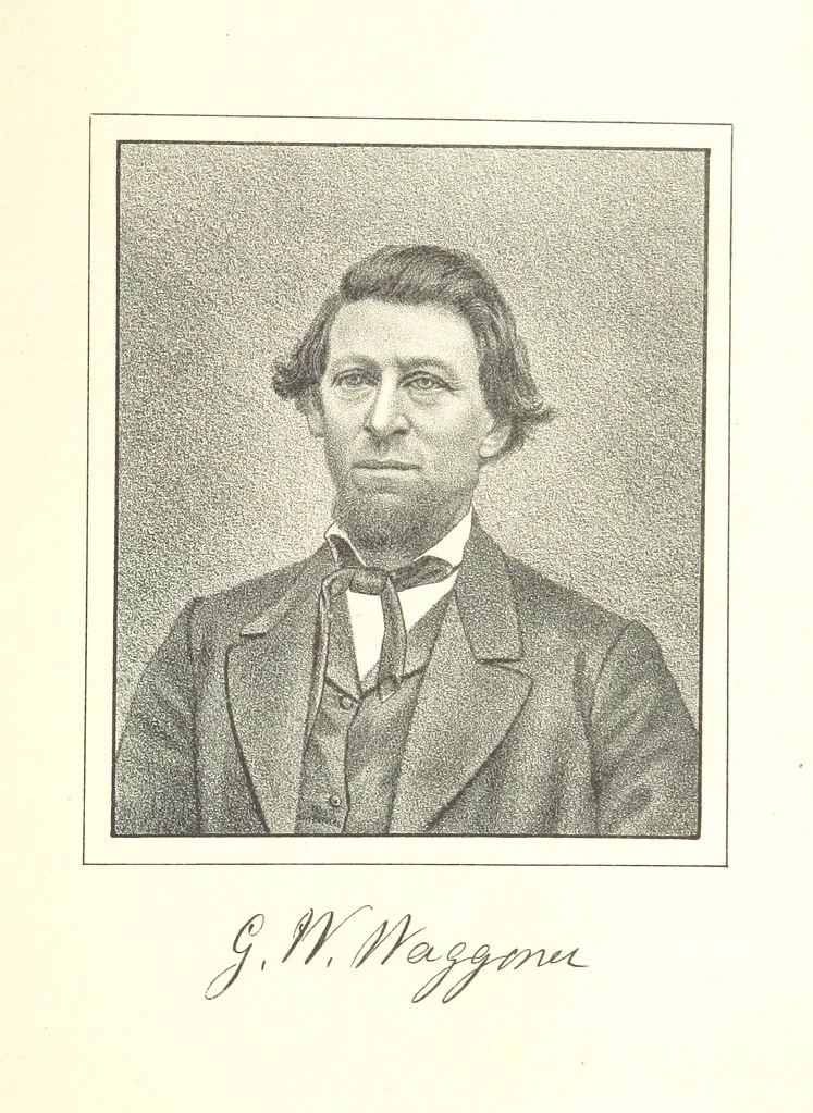 An illustration from History of Bond and Montgomery Counties, Illinois. Edited by W. H. Perrin. Illustrated, 1882, leaf 353