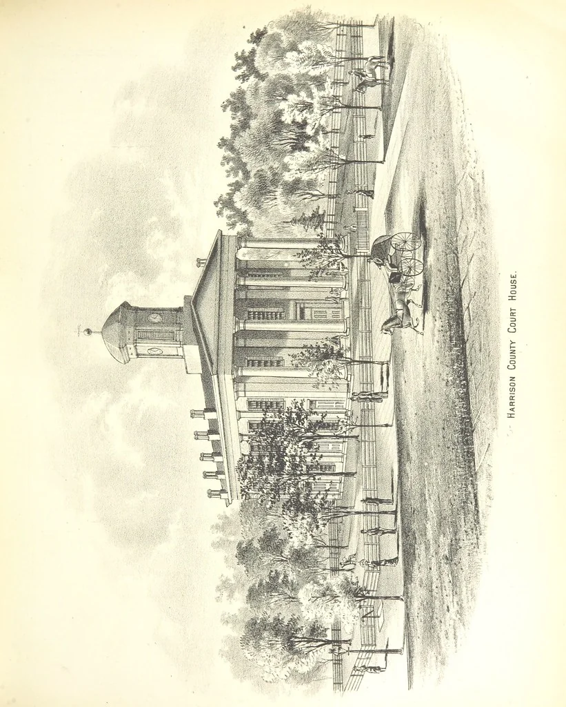 An illustration from History of Bourbon, Scott, Harrison, and Nicholas Counties, Kentucky. With an outline sketch of the Blue Grass Region, by R. Peter. Edited by W. H. Perrin. Illustrated, 1882, leaf 243