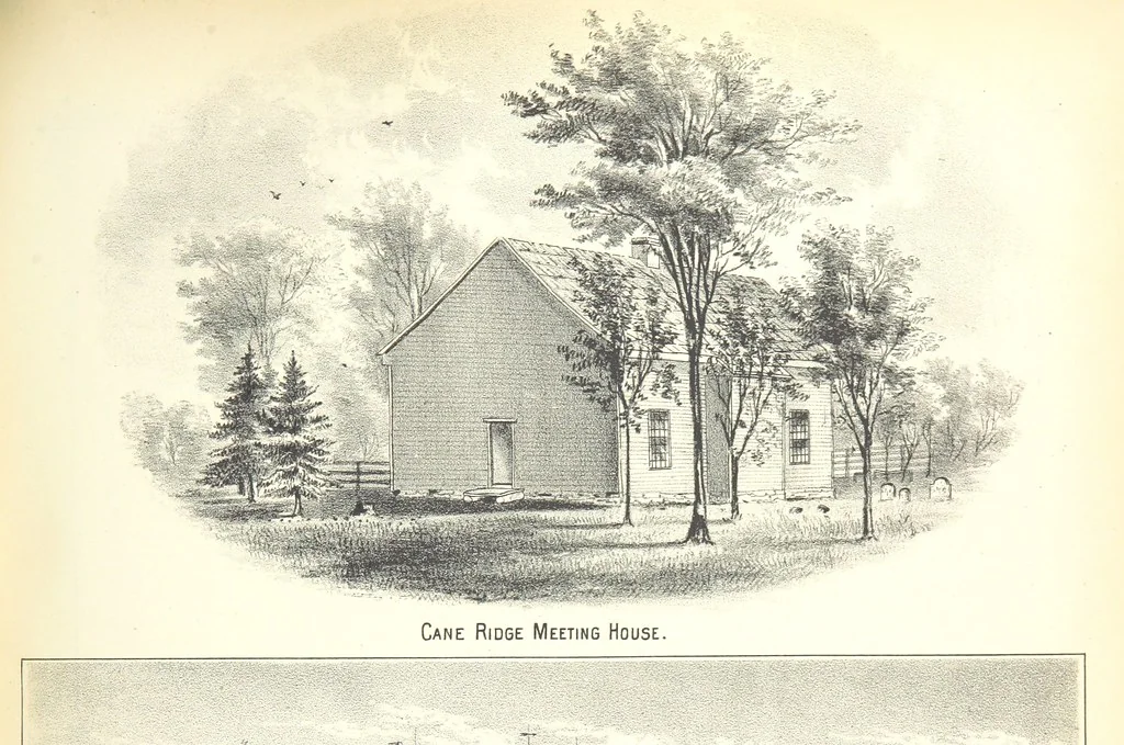 An illustration from History of Bourbon, Scott, Harrison, and Nicholas Counties, Kentucky. With an outline sketch of the Blue Grass Region, by R. Peter. Edited by W. H. Perrin. Illustrated, 1882, leaf 333