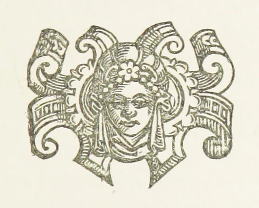 An illustration from The Chronicle of Clemendy; or, the history of the IX. Joyous Journeys. In which are contained the ... facetious tales of Master Gervase Perrot ... done into English [or rather, written] by A. Machen, 1888, leaf 269