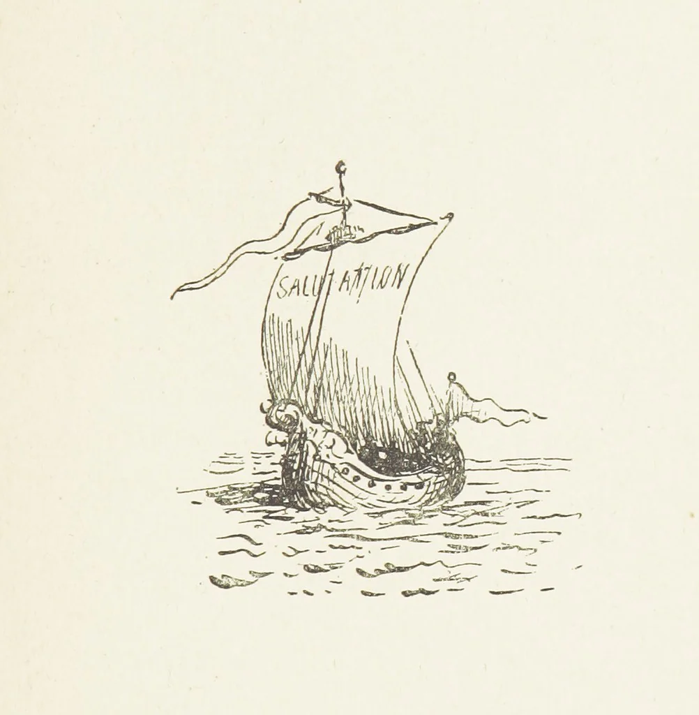 An illustration from The Chronicle of Clemendy; or, the history of the IX. Joyous Journeys. In which are contained the ... facetious tales of Master Gervase Perrot ... done into English [or rather, written] by A. Machen, 1888, leaf 339