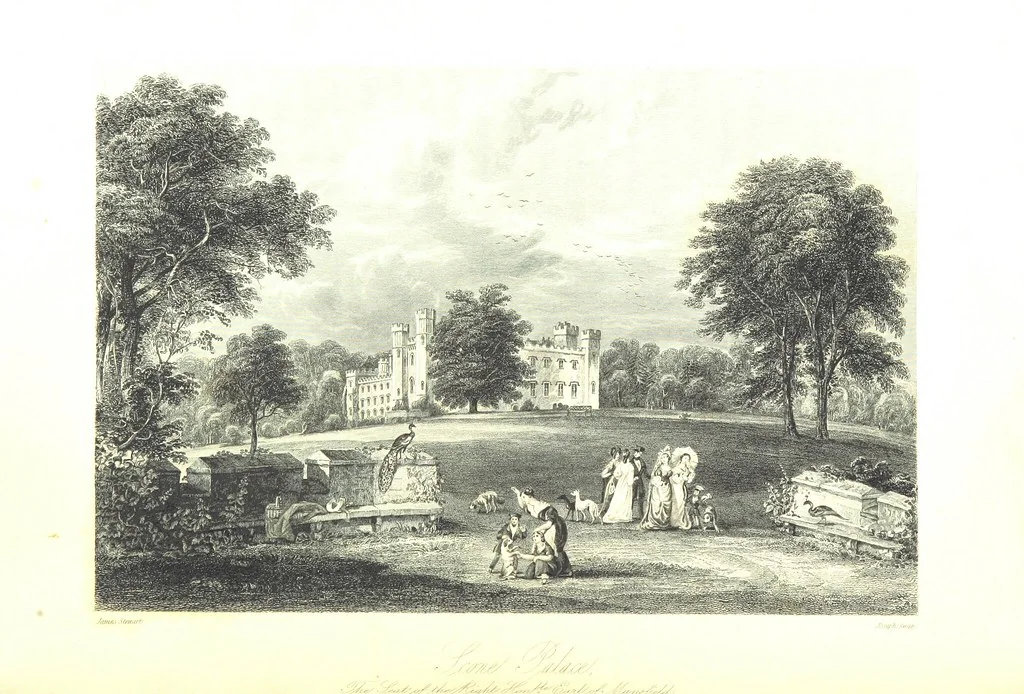 An illustration from A Series of Select Views in Perthshire: with historical and descriptive illustrations; and an account of the royal progress through the county in M.DCCC.XLII. [With plates, 1844, leaf 186