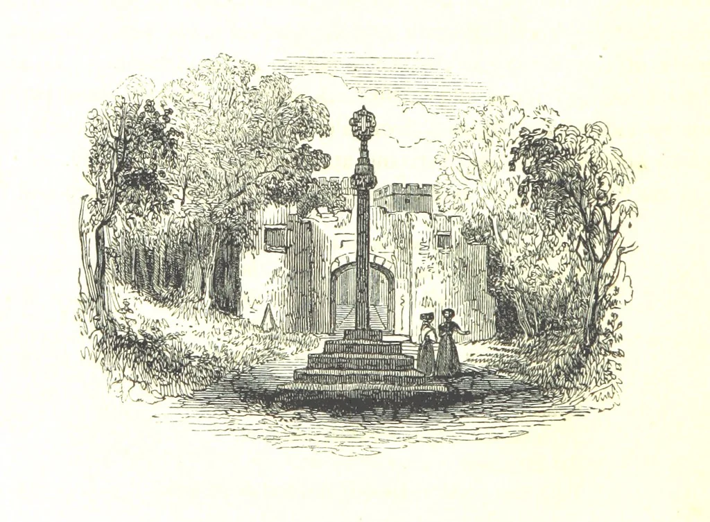 An illustration from A Series of Select Views in Perthshire: with historical and descriptive illustrations; and an account of the royal progress through the county in M.DCCC.XLII. [With plates, 1844, leaf 192