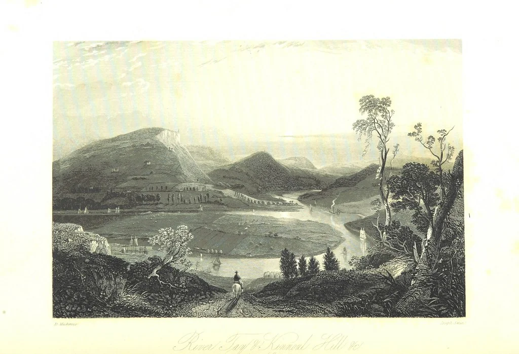 An illustration from A Series of Select Views in Perthshire: with historical and descriptive illustrations; and an account of the royal progress through the county in M.DCCC.XLII. [With plates, 1844, leaf 194
