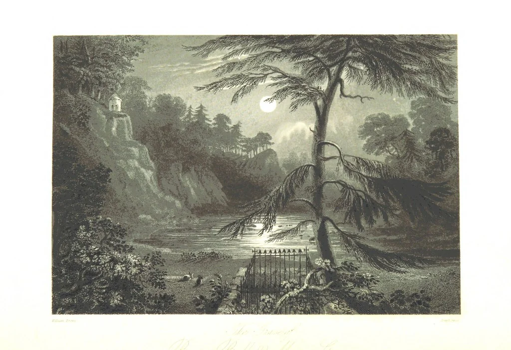 An illustration from A Series of Select Views in Perthshire: with historical and descriptive illustrations; and an account of the royal progress through the county in M.DCCC.XLII. [With plates, 1844, leaf 225