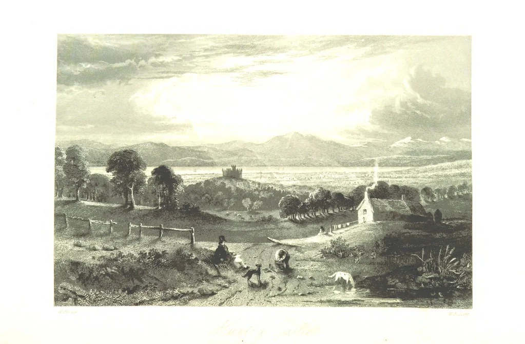 An illustration from A Series of Select Views in Perthshire: with historical and descriptive illustrations; and an account of the royal progress through the county in M.DCCC.XLII. [With plates, 1844, leaf 259