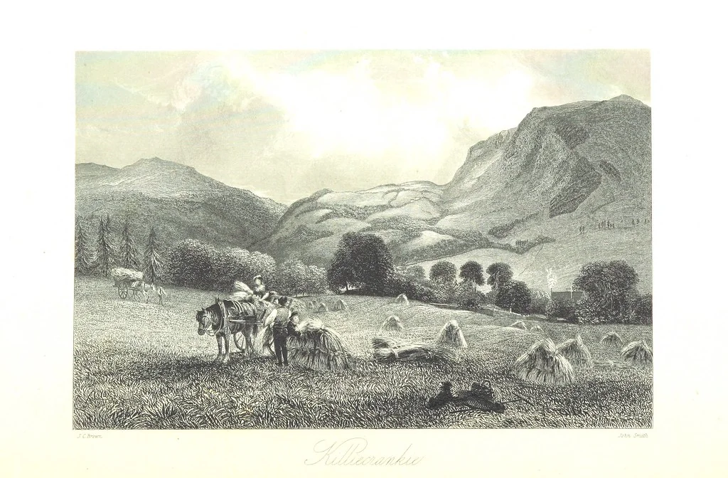 An illustration from A Series of Select Views in Perthshire: with historical and descriptive illustrations; and an account of the royal progress through the county in M.DCCC.XLII. [With plates, 1844, leaf 284