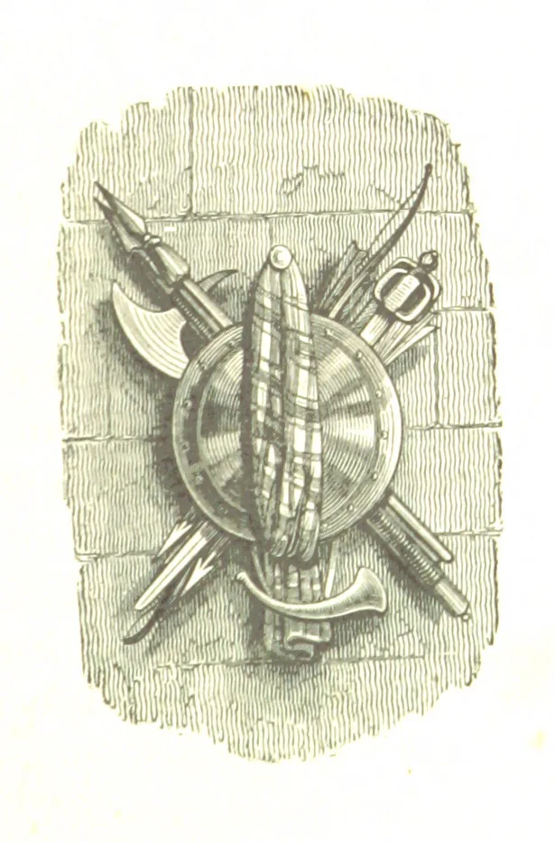 An illustration from A Series of Select Views in Perthshire: with historical and descriptive illustrations; and an account of the royal progress through the county in M.DCCC.XLII. [With plates, 1844, leaf 297