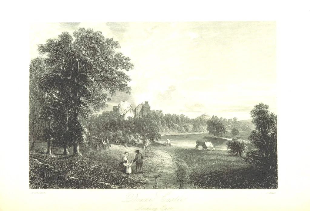 An illustration from A Series of Select Views in Perthshire: with historical and descriptive illustrations; and an account of the royal progress through the county in M.DCCC.XLII. [With plates, 1844, leaf 323