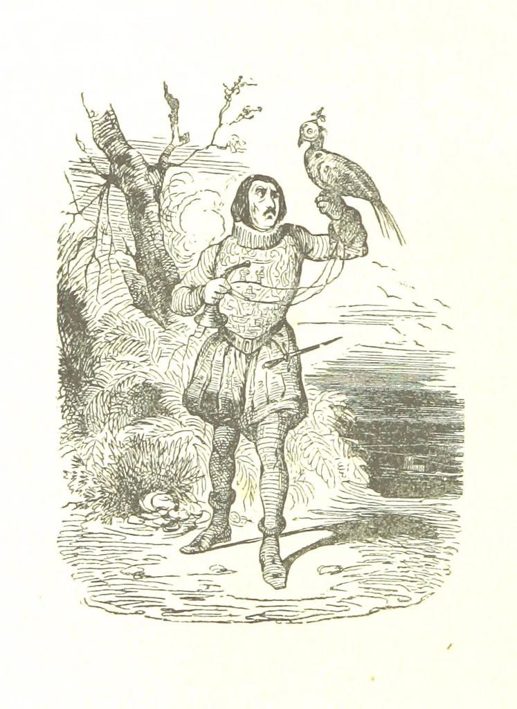 An illustration from A Series of Select Views in Perthshire: with historical and descriptive illustrations; and an account of the royal progress through the county in M.DCCC.XLII. [With plates, 1844, leaf 326
