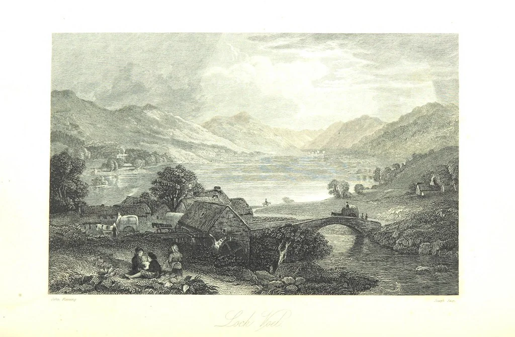 An illustration from A Series of Select Views in Perthshire: with historical and descriptive illustrations; and an account of the royal progress through the county in M.DCCC.XLII. [With plates, 1844, leaf 328