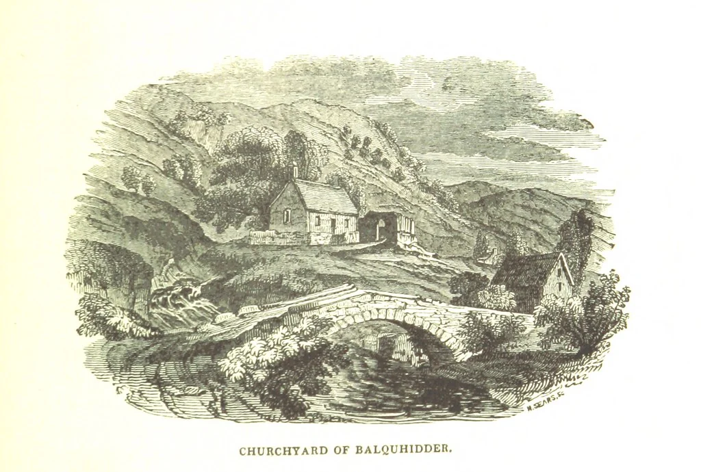 An illustration from A Series of Select Views in Perthshire: with historical and descriptive illustrations; and an account of the royal progress through the county in M.DCCC.XLII. [With plates, 1844, leaf 331